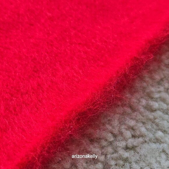 NWOT Banana Republic Wool Cashmere Brushed Scarf Red Sunset - Picture 2 of 16